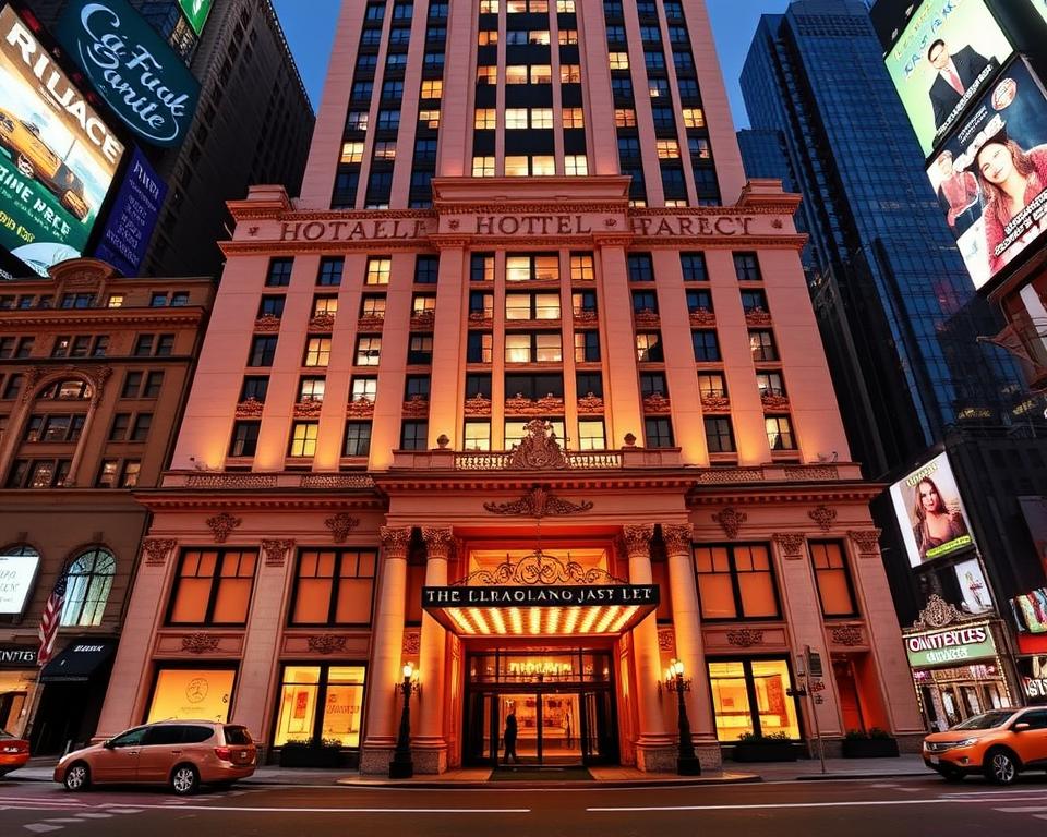 most expensive hotel in new york times square