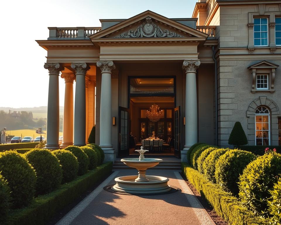 luxury hotels with michelin star restaurants uk